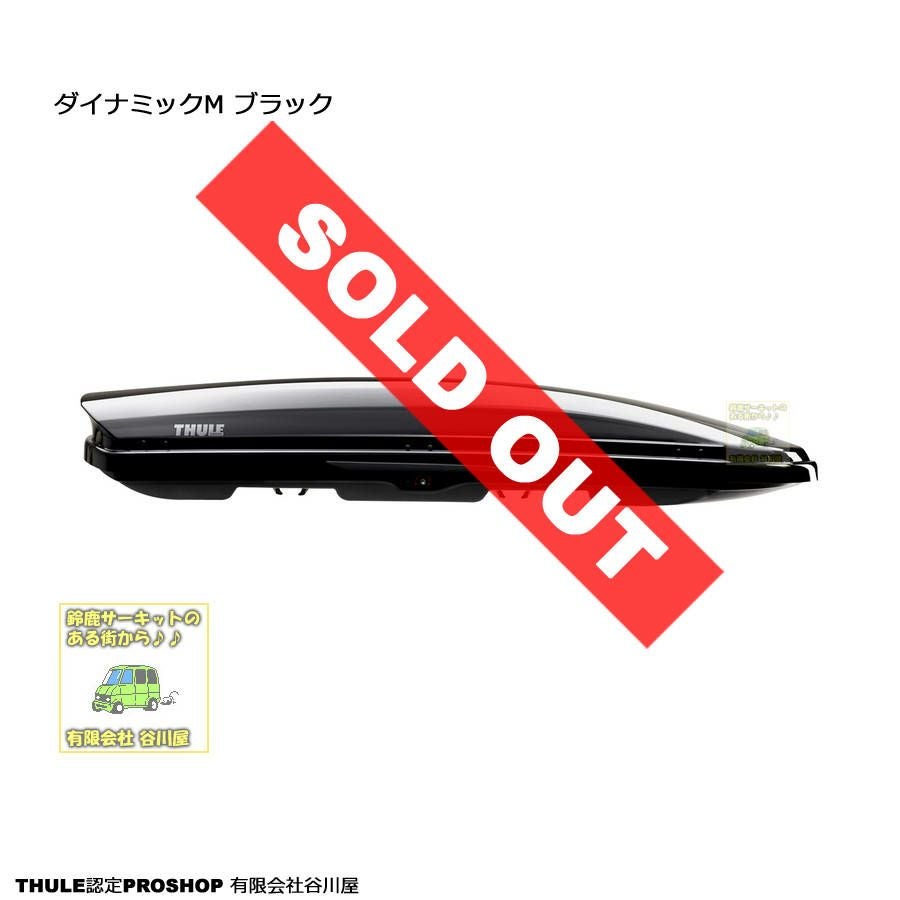 販売終了】 THULE Dynamic M th6128 ブラック | スーリーダイナミック