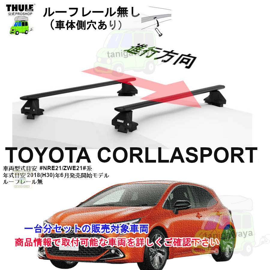 Thule 取付キット 1507 Rapid System Kit 1507 スーリー Thule 取付キット 1507 Rapid System Kit スーリー - メルカリ