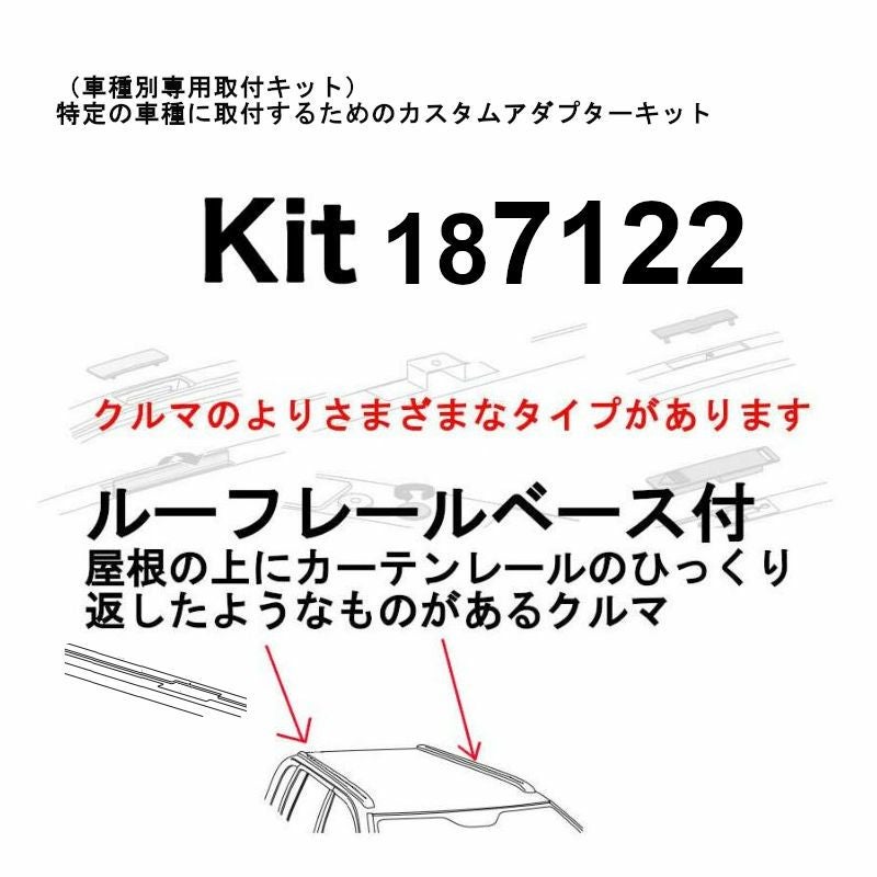 THULE KIT187122 ( KIT7122 ) Fit Kits / スーリー正規品 車種別専用