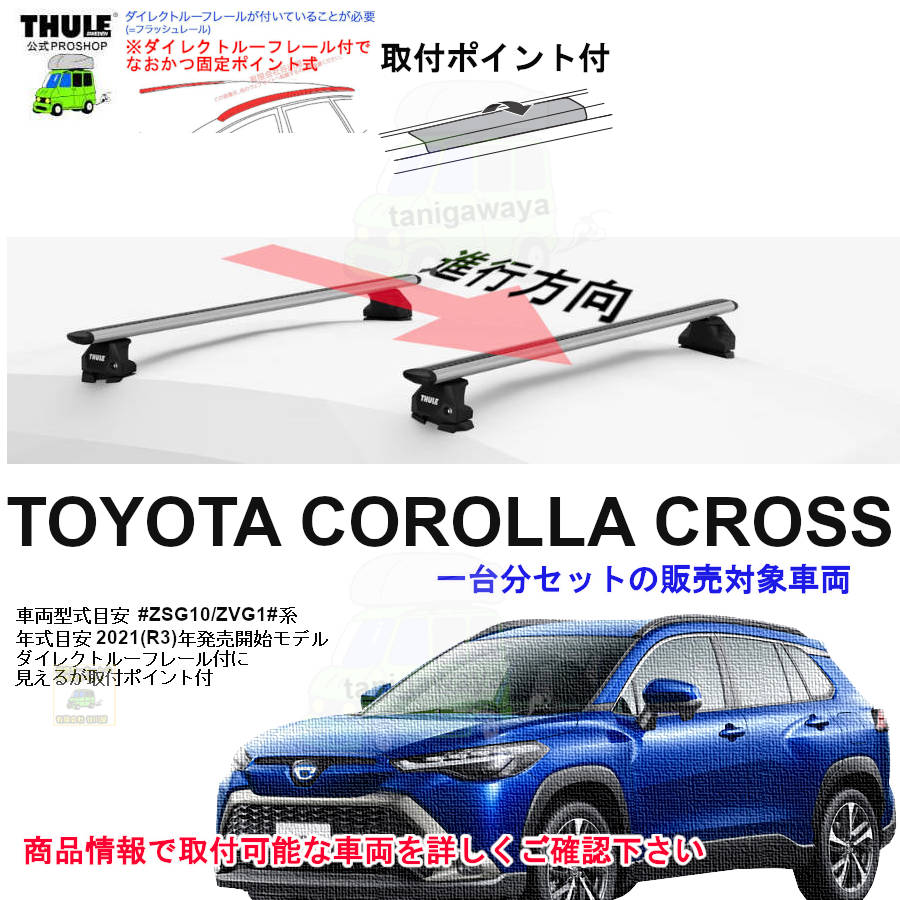 THULE KIT187101 ( KIT7101 ) Fit Kits / スーリー正規品 車種別専用