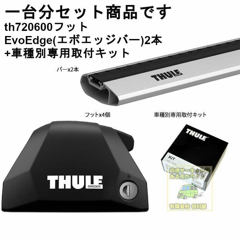 PORSCHE (ポルシェ)THULE スーリー ベースキャリア車種専用SET販売