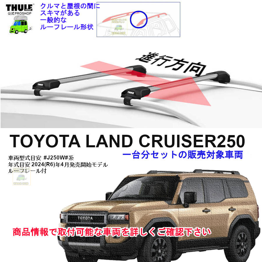 トヨタ】 THULE スーリー ベースキャリア車種専用SET販売 | 谷川屋