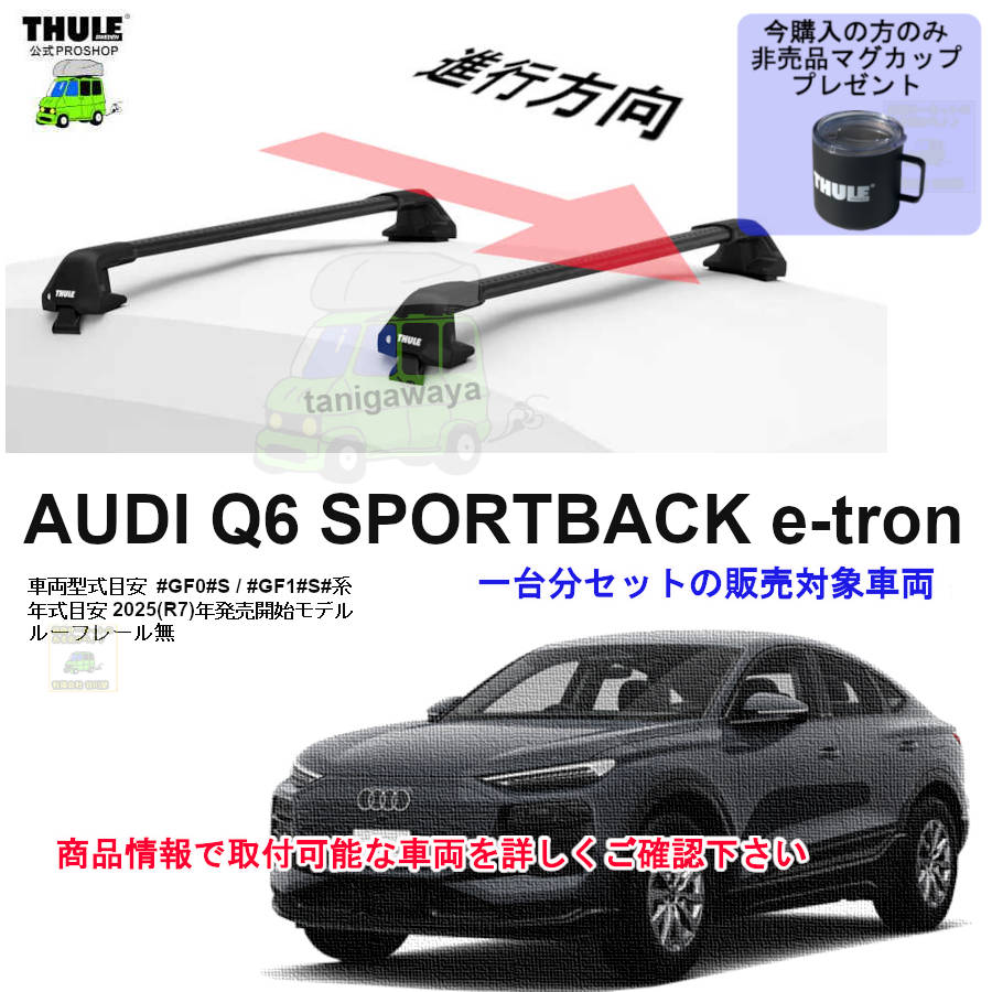 AUDI (アウディ)THULE スーリー ベースキャリア車種専用SET販売 | 谷川